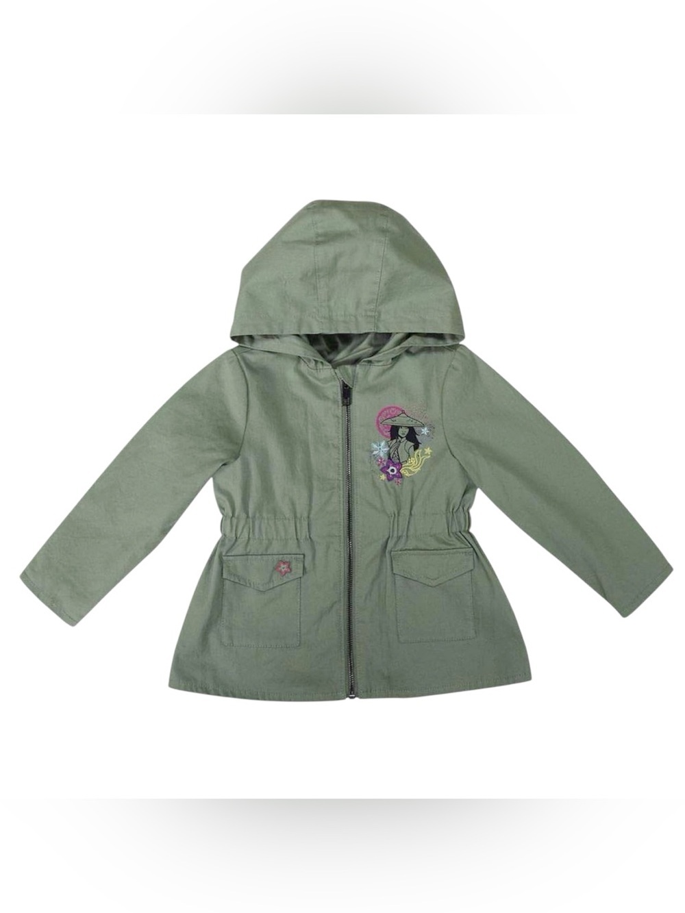 Disney Raya and The Last Dragon Girls Hooded Jacket 2